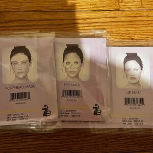 7e Wellness Forehead, Eye, and Lip Masks